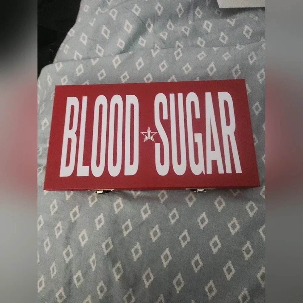 Jeffree Star Blood Sugar 18 Eyeshadows Palette New in Box